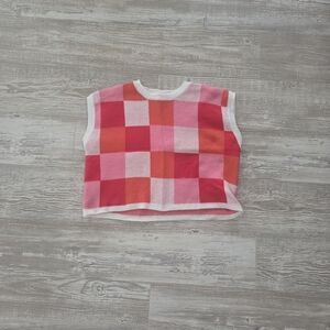 TJMAXX Checkered Sweater Top